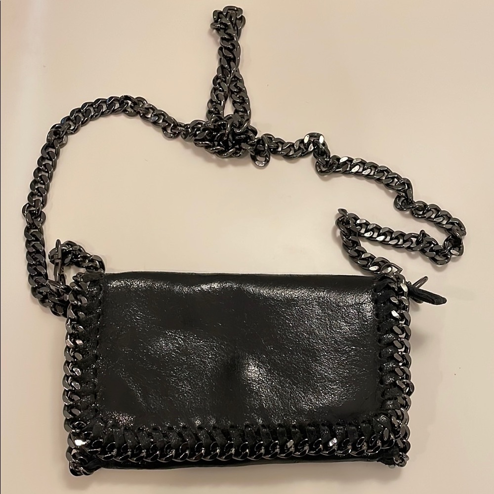 Black Chain Detail Women's Bag
